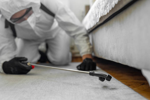 Professional Mosquito Control technician working in Lake Monticello, VA